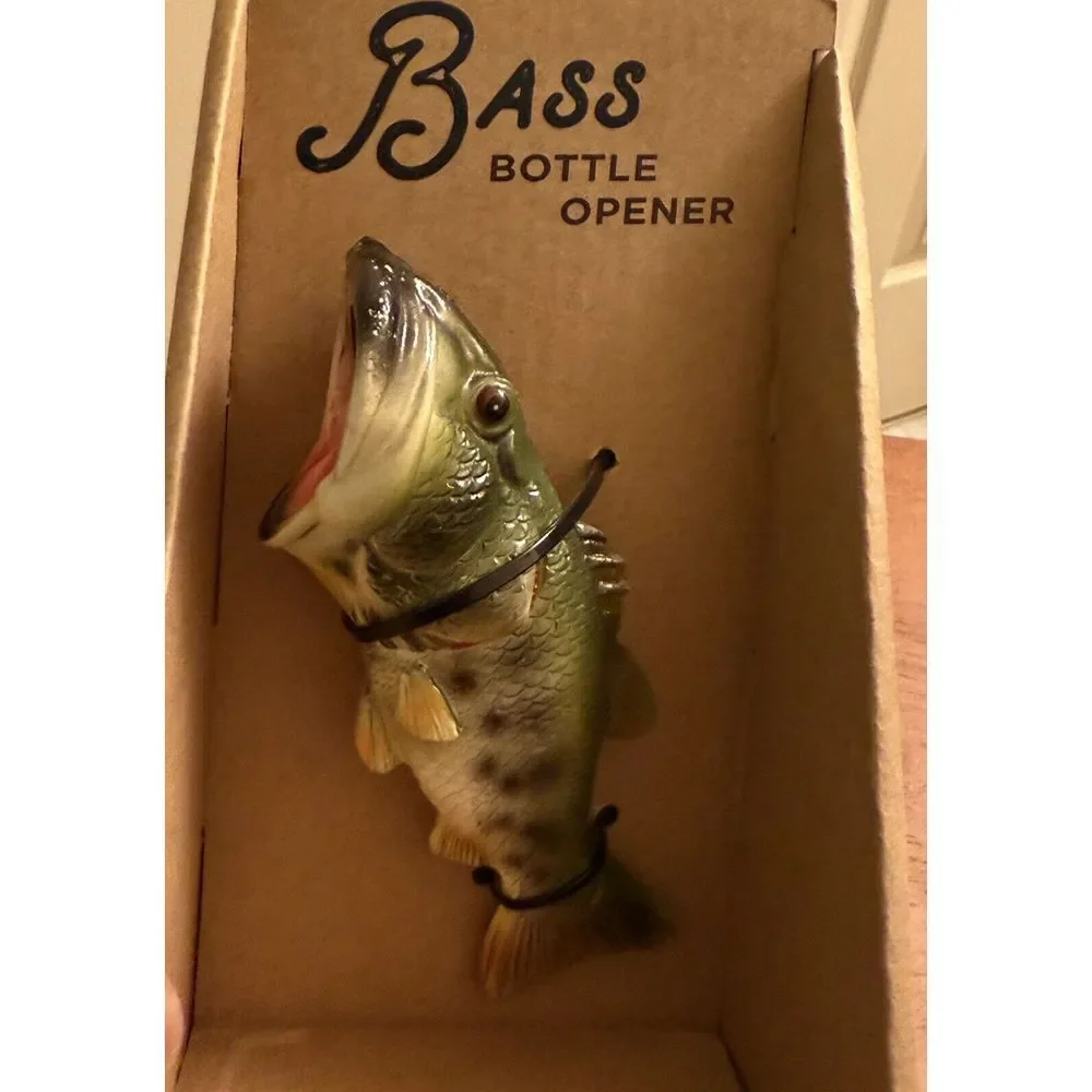 Large Mouth Bass Bottle Opener‎ by Adventure Out There - New